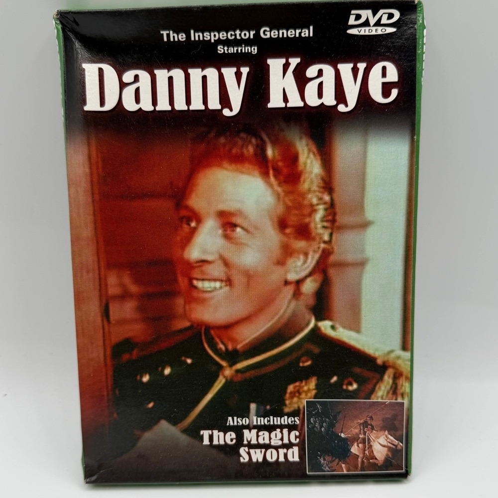 The Inspector General‎ Danny Kaye The Magic Sword DVD Double Feature Movie Oz